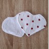 Lingette en forme de coeur
