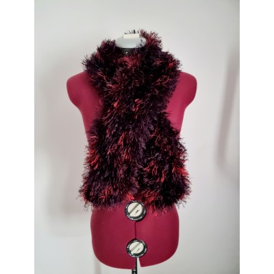 Echarpe Maritza rouge