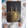 Boucle d'oreille Foglia d'oru