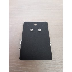 Boucle d'oreille Foglia d'argentu