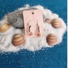 Boucle d'oreille "La paillote"