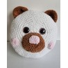 Oreiller nounours fait main