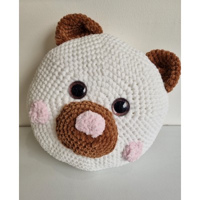 Oreiller nounours fait main