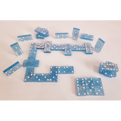 Jeu domino en résine