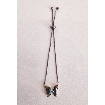 Bracelet Farfalla chaine noire