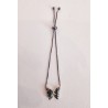 Bracelet Farfalla chaine noire