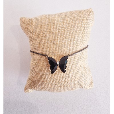 Bracelet Farfalla chaine noire