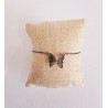Bracelet Farfalla chaine noire