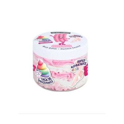 Beurre chantilly corporel chewing gum à la fraise 250g